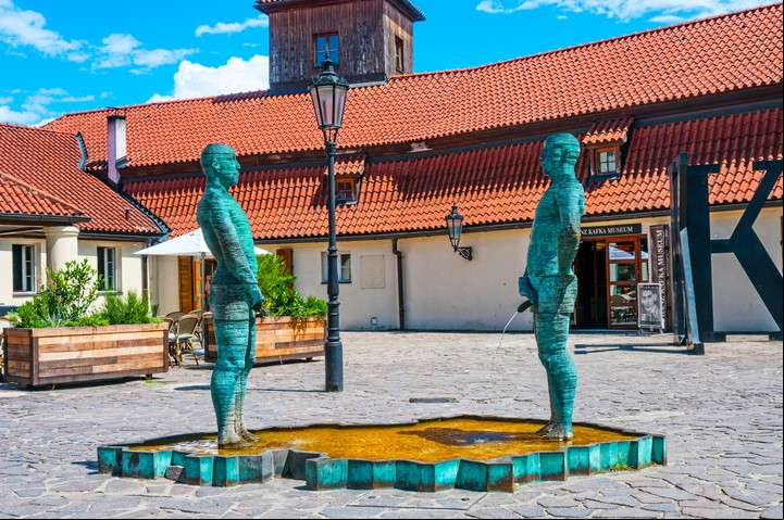 Museo Kafka, inaugurado en 2005 en Praga. Foto: Shutterstock
