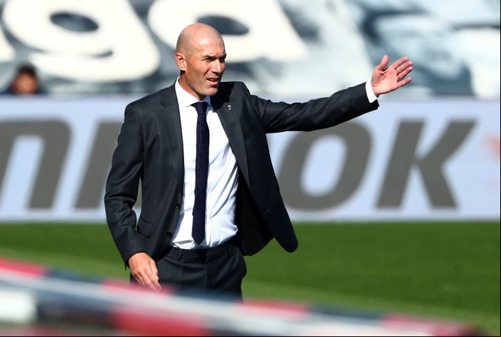 El Real Madrid se encuentra con 40 puntos en la liga a 10 puntos del Atlético de Madrid. REUTERS/Javier Barbancho/File Photo