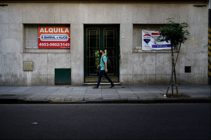 Las disposiciones de la nueva ley de alquileres no afectan a los contratos firmados antes del 1° de julio de 2020. Foto: Emmanuel Fernández.