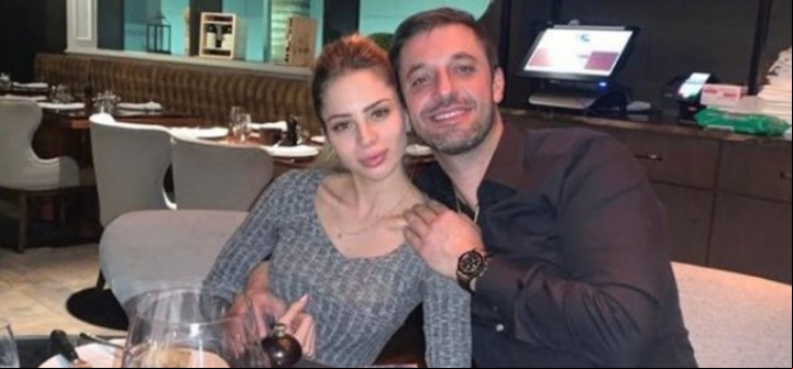 Matías Morla y su pareja, María Zafic.