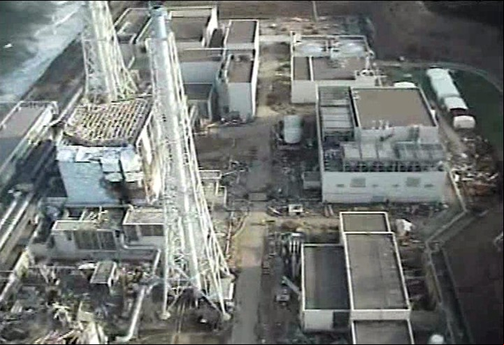 Los reactores 1-2 de la central nuclear de Fukushima, al noreste de Japón. Foto EFE
