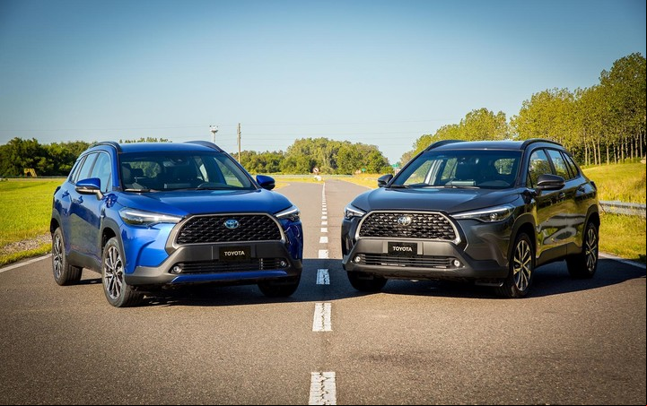El Toyota Corolla Cross híbrido fue el modelo electrificado más vendido de 2023 en Argentina.