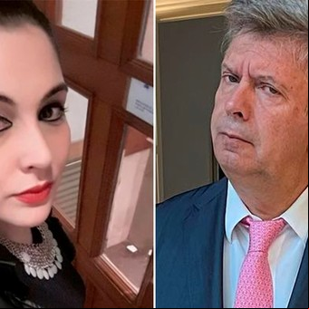 Fuerte cruce entre Antonella Menem y Mauricio D'Alessandro