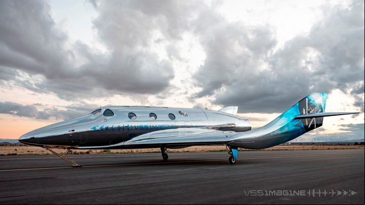 Virgin Galactic presentó VSS Imagine.
AP