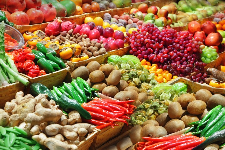 Recomiendan incluir variedad de colores en el plato. Foto Shutterstock.