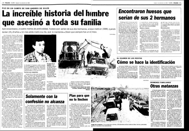 Iribarren, El carnicero de Giles.