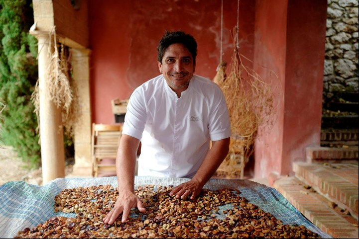 Chef Mauro Colagreco, argentino residente en Francia.