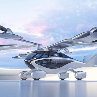 Salió a la venta un espectacular coche eléctrico volador