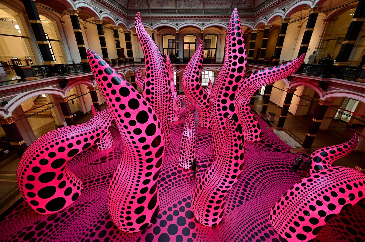 Mundo Kusama. Foto: Reuter