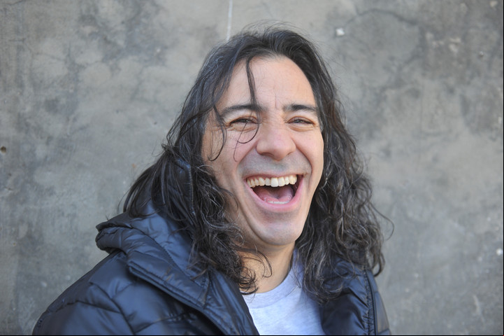 "Trabajé con Sofovich, con Matías Martin, con Pettinato, con los hermanos Korol. Y también en 678..." foto Guillermo Rodríguez Adami