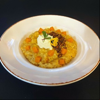 Risotto de calabaza y mascarpone