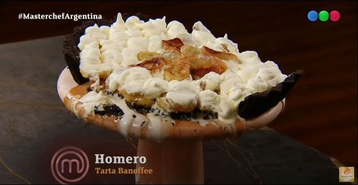 El Banoffee de Sol Pérez, un fracaso. Foto: captura YouTube.