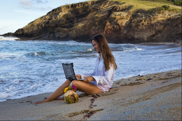 Existen visas específicas para que los nómades digitales puedan trabajar legalmente en los distintos países.. Foto Shutterstock.