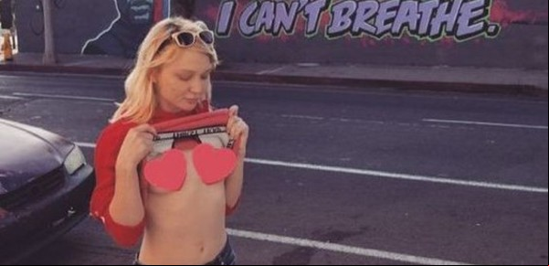Apareció muerta la actriz porno Dakota Skye, que causó un escándalo en las redes por tomarse fotos hot en el mural de George Floyd
