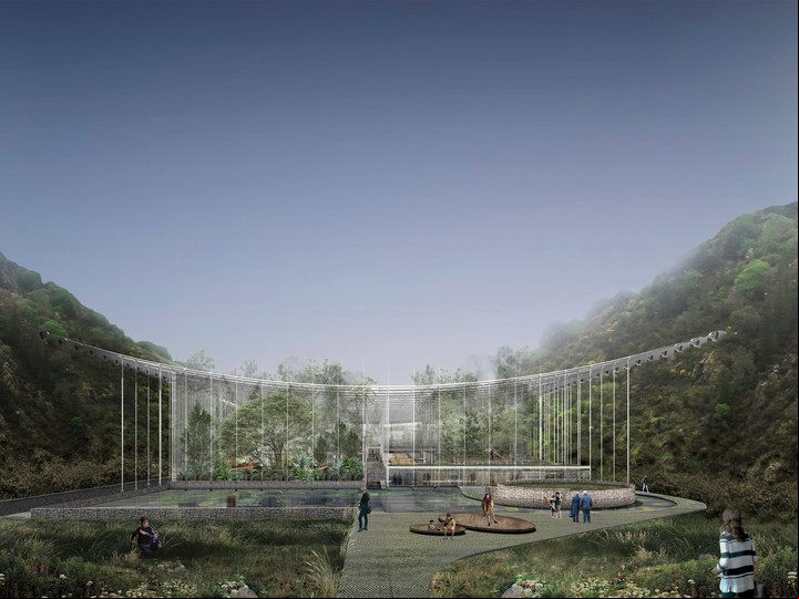 Parque Ecológico Entre Nubes en el sudeste de Bogotá.