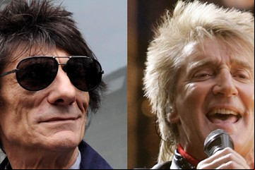 Ronnie Wood vuelve a grabar junto a Rod Stewart nuevo material para su antigua banda Faces