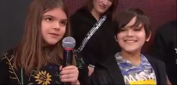 Las desopilantes respuestas de los hijos de La Chipi y Dady Brieva a Marcelo Tinelli en ShowMatch