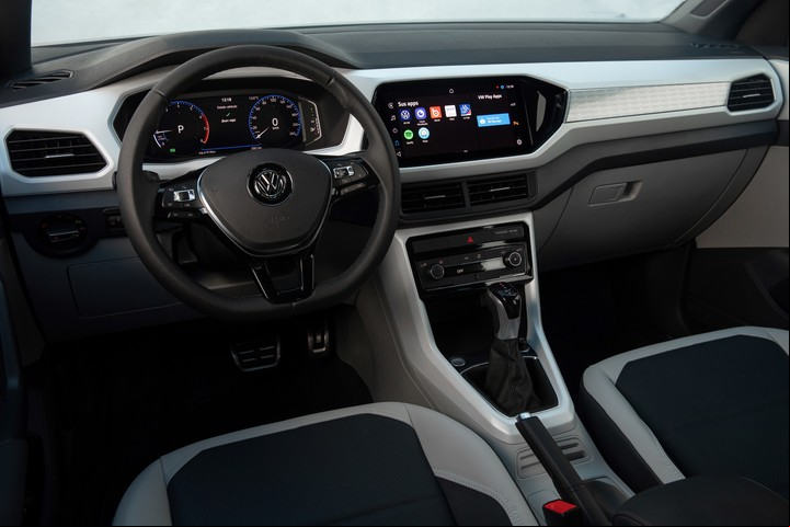 La calidad y los materiales del Volkswagen T-Cross 200 TSI son detalles destacados de este SUV.