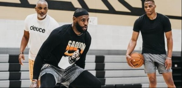 LeBron James y su sentencia tras empezar a entrenarse con Russell Westbrook: "No creo que esto funcione"