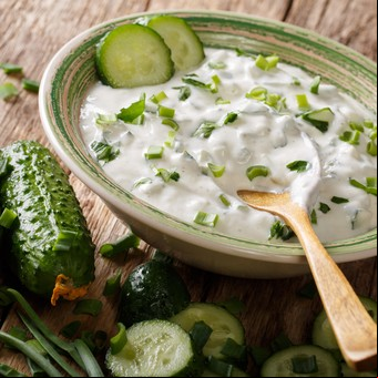 Salsa de yogur