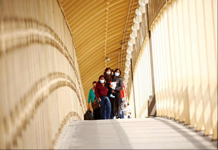 El Paso, Texas, y la llegada de migrantes. Foto Reuters