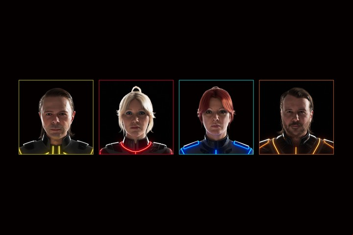 ABBA digital; así se ven los integrantes del grupo en la versión que "saldrá de gira". Foto Prensa/Industrial Light & Magic