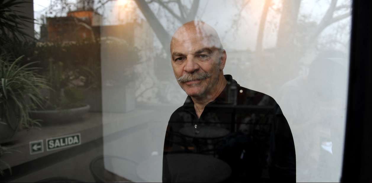 Caparrós en Buenos Aires, 2014.
Foto: Lucia Merle.