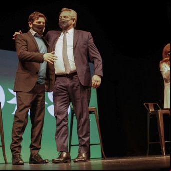 Cierre de campaña del oficialismo: el furcio de Máximo Kirchner, las ojeras de Alberto Fernández y la anécdota sobre Mauricio Macri