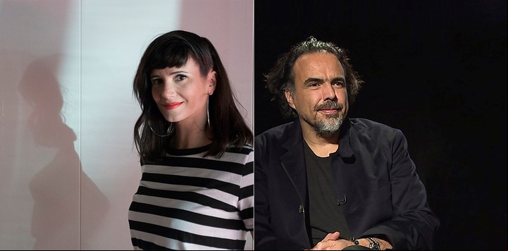 Griselda Siciliani y el director de "El renacido": él insisitió hasta que pudo rodar con la argentina. Fotos Archivo Clarín