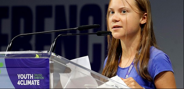 Greta Thunberg denunció 30 años de "bla bla" sobre el clima