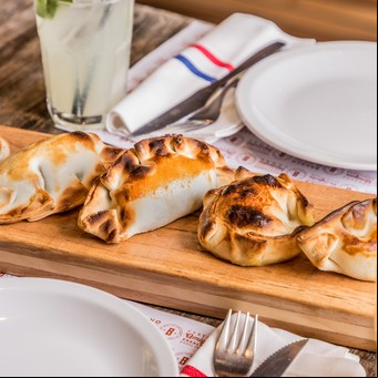 Empanadas de pollo al curry