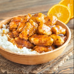 Pollo a la naranja