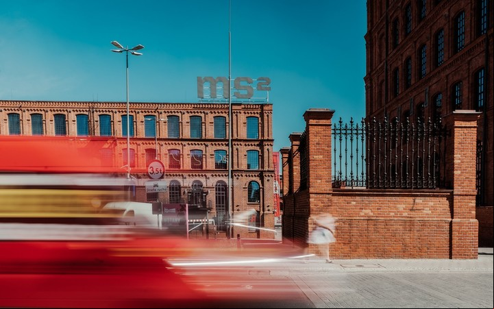 Vista del Museo Sztuki en Lodz, Polonia, sede del encuentro.