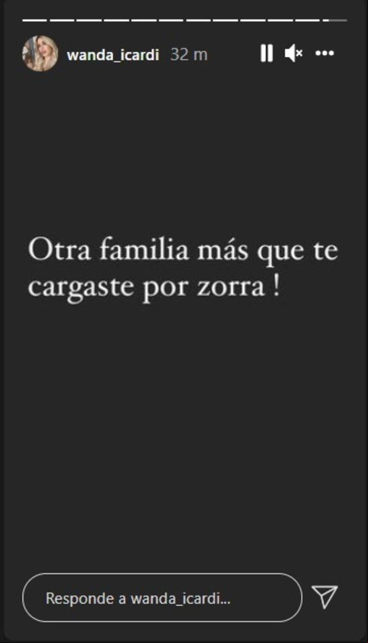 Wanda Nara tras el enigmático posteo eliminó a Mauro Icardi de Instagram.