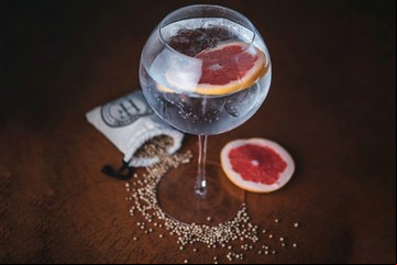 Receta de Gin Tonic con pomelo y maracuyá
