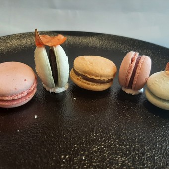 Macarons veganos