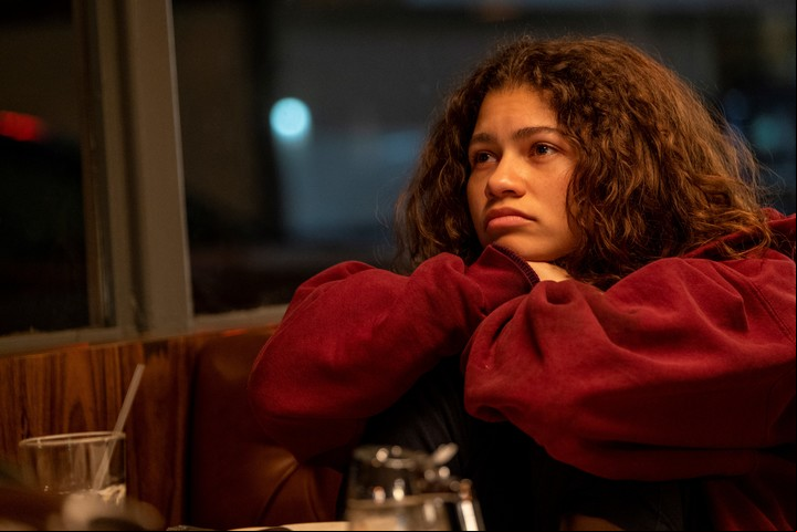 Zendaya compone a la conflictuada Ruby en "Euphoria".