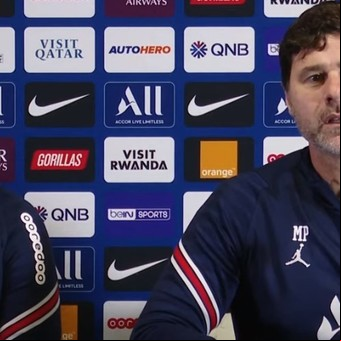 Pochettino y una conferencia de prensa picante en PSG:  "Si tanto saben de fútbol por qué no se sientan acá" y salir y volver a entrar para "cambiar de aire"
