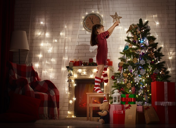 Luego de la conquista el árbol de Navidad llegó a América. Foto ilustración Shutterstock.