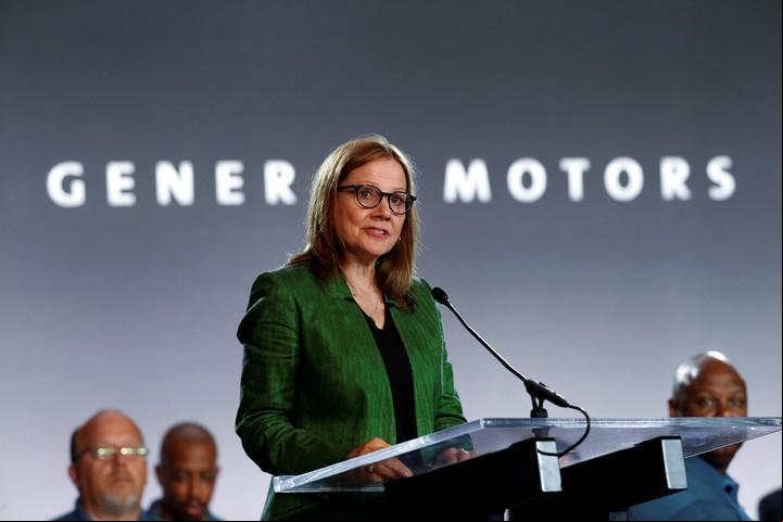 Mary Barra, CEO de General Motors. Foto: AP