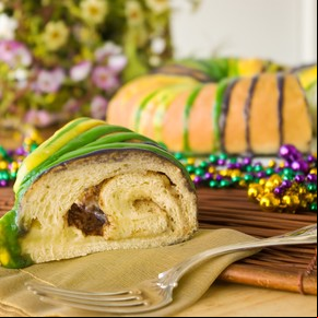 Mardi Gras King Cake