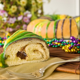 Mardi Gras King Cake