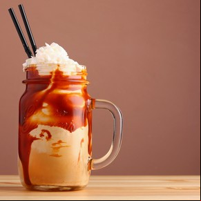Frappuccino de dulce de leche