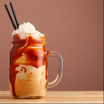 Frappuccino de dulce de leche