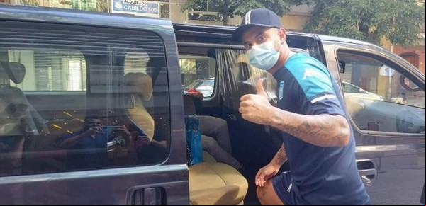 Edwin Cardona dio positivo de Covid: estuvo ausente en su primera práctica en Racing