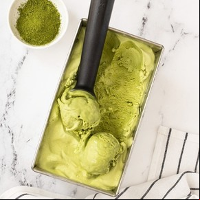 Helado de matcha