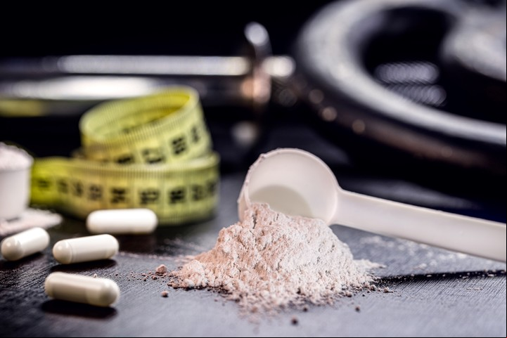 Los suplementos deportivos son utilizados para aumentar la musculatura, perder peso o mejorar la resistencia. Foto Shutterstock.