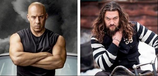 Jason Momoa, separado y villano de Vin Diesel en Rápidos y furiosos 10