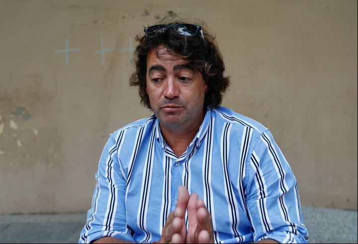 Josep R., una de las víctimas de las aberraciones de los sacerdotes en Cataluña. Foto: Cezaro de Luca