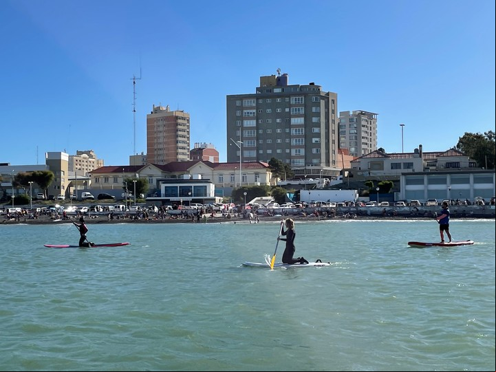 Comodoro Rivadavia, una de las escalas del nuevo "Corredor Atlántico" de Aerolíneas.